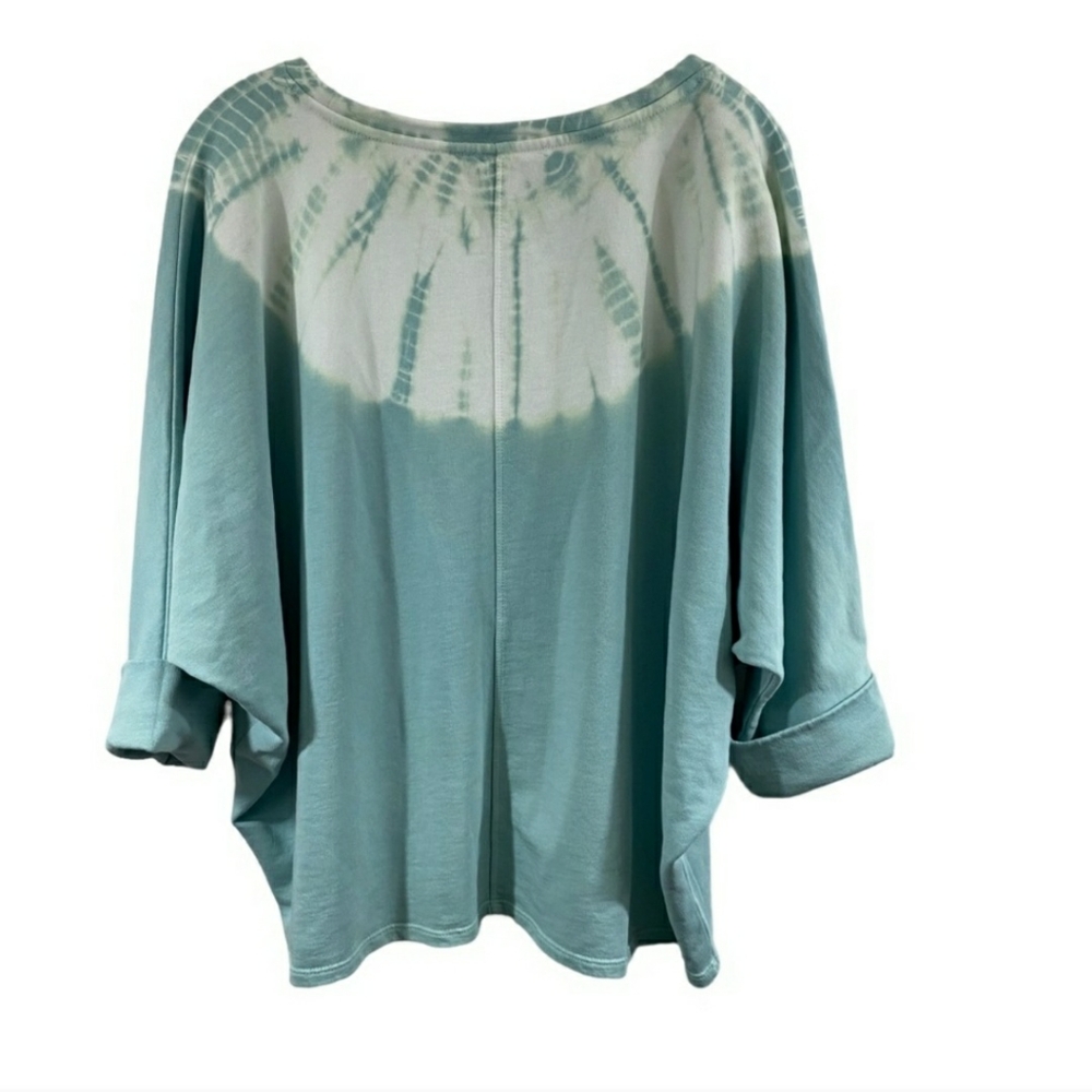 Pure J.Jill Blue Tye Dye Sweater